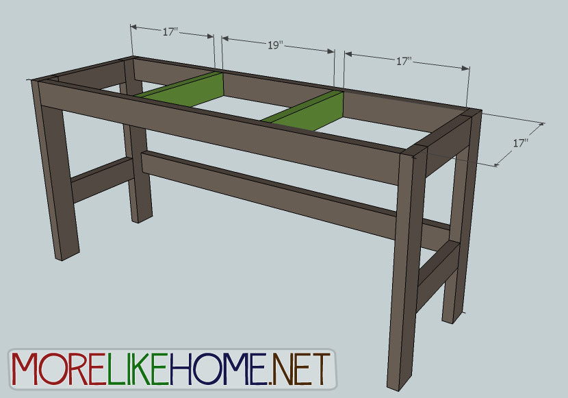 simple desk design plans